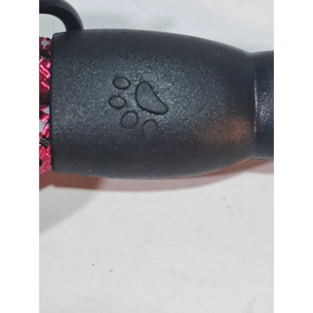 Taglory Rope Dog Leash 5' Pink 1/2 Inch Reflective Padded Handle New TGQYS013‎